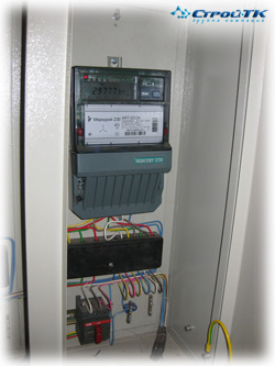 Трехфазный счетчик электроэнергии СЭТ4-1/1М.