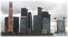 Монтаж инженерных сетей в ММДЦ Москва-Сити.